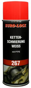 Ketten-Schmierung weiß mit  PTFE           -400 ml